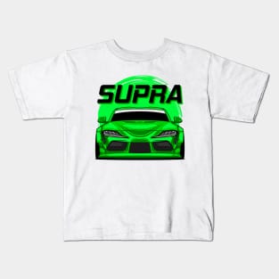 Green Supra MK V Kids T-Shirt